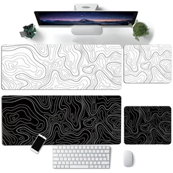 1PC Large Mouse Pad, Office Gaming Table Mat, Non-slip Rubber Base Washable Mouse Pad For Work, Gaming And Office