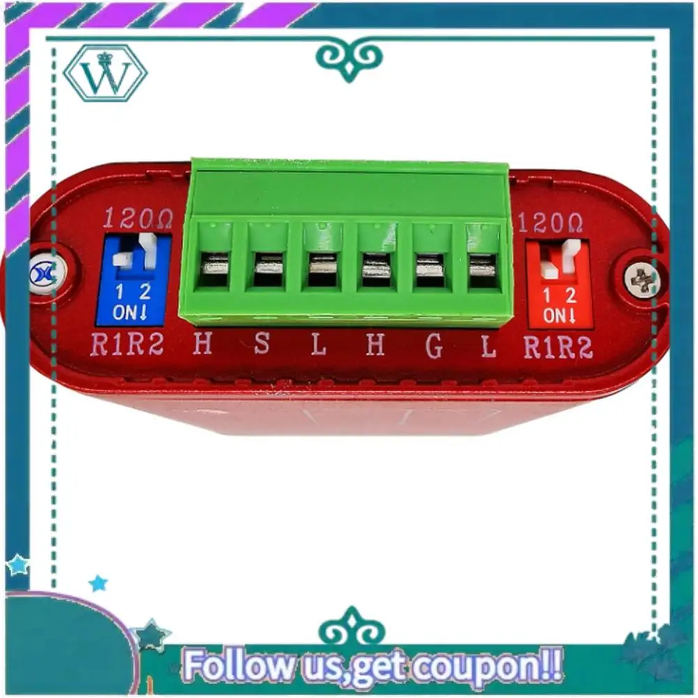 Upgraded CAN Analyzer Canopen J1939 USBCAN-2II Converter Compatible With ZLG USB To CAN Usbalyst-II