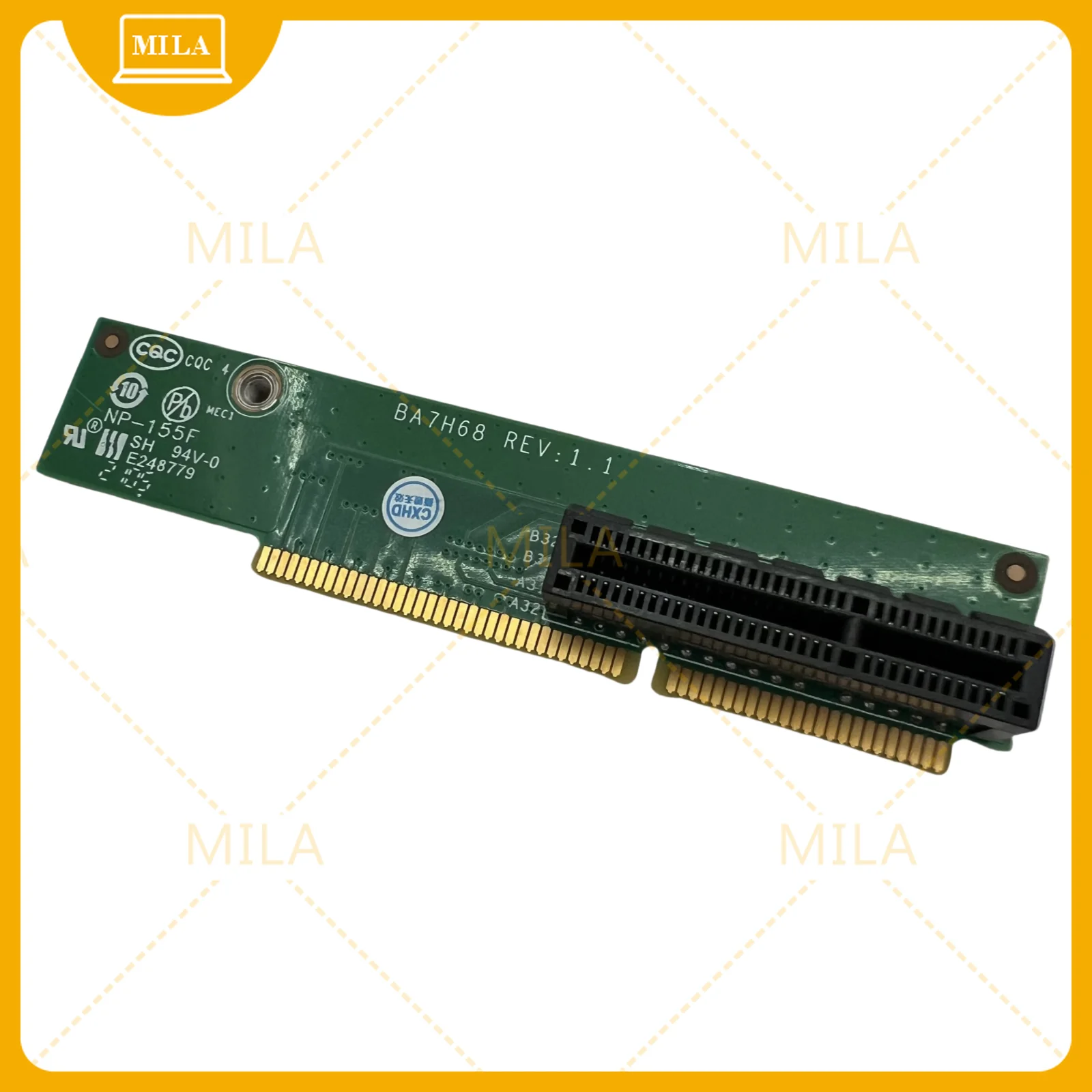 For Lenovo  ThinkCentre M920q M920x M720q Desktop P330 Tiny For Workstation Pcie4 Riser 01AJ929