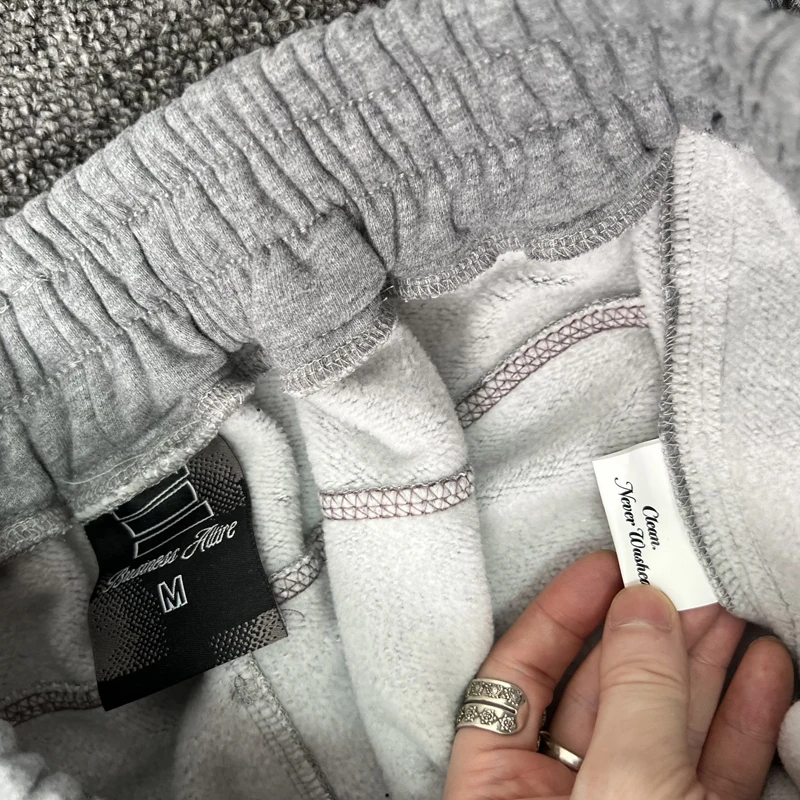 Men Women Kroen Sweatpants 2025 American Street Trend New High Quality Embroidery Elastic Waist Fleece Casual Pants view 4