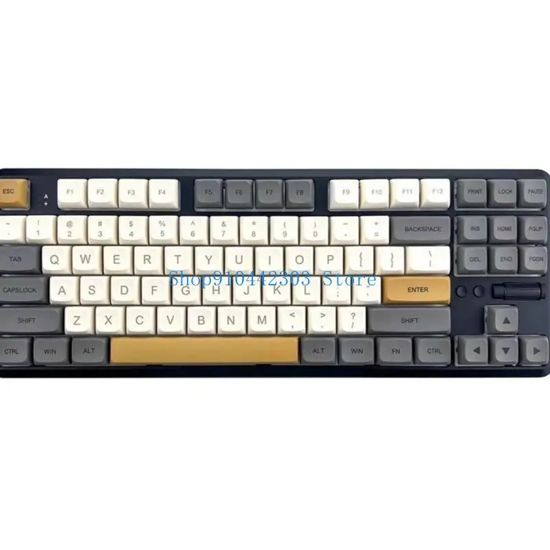 652F 125Keys / Set XDA Profile Original Keycaps PBT Dye Sublimation Keycaps for 61 64 68 78 84 96 98 104
