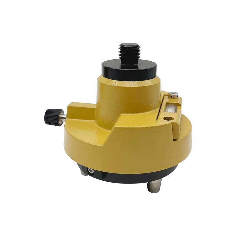 Yellow Rotating Adapter for Prisms GPS Surveying With Optical Plummet 5/8