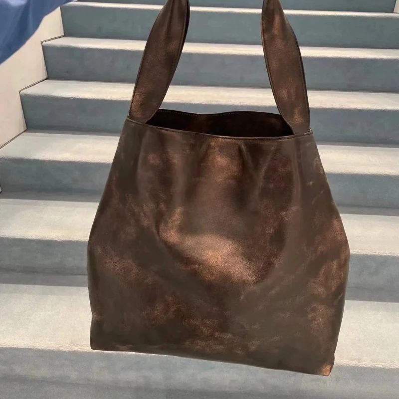 

Luxury Genuine Leather Women Handbag Famous Brand Shoulder Bags High Quality Underarm Designer Wallet Casual 2025 New