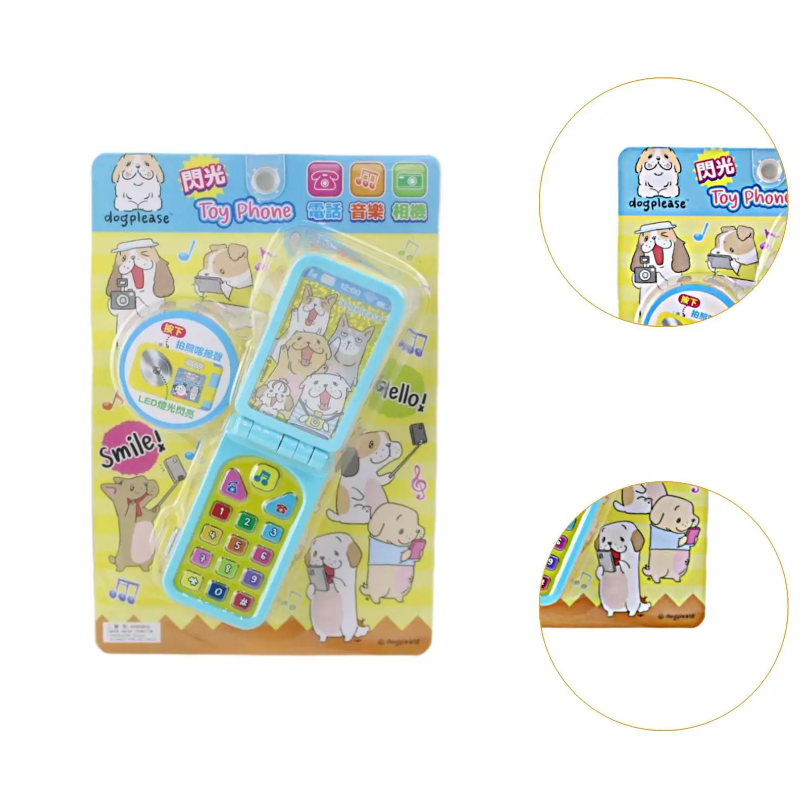 Babytelefoon Speelgoedinteractie Fake Play Toy Telefoon voor vakantiecadeaus Baby