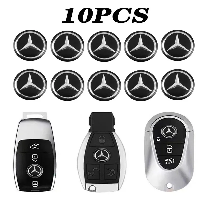 Autos chl üssel aufkleber Auto Control Schlüssel bund Emblem für Mercedes Benz C180 C200 C260 C300 W108 W124 W126 W140 W168 W169 Zubehör