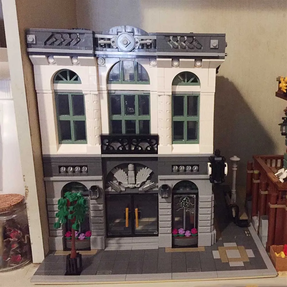 2232pcs Creative Expert Brick Financial Institutions Self-service Laundromat 15001 Building Kit Sets Compatible With Bricks