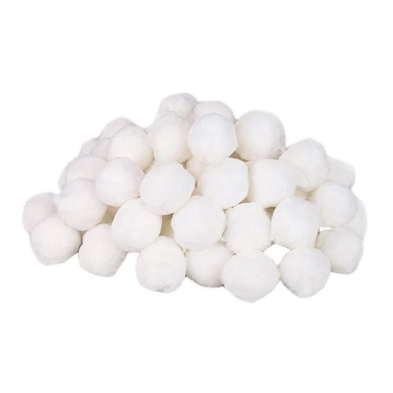 White Filter Balls Pool Cleaning Balls Swimming Pool Cleaning Equipment Filter Water Purification Fiber Cotton Ball