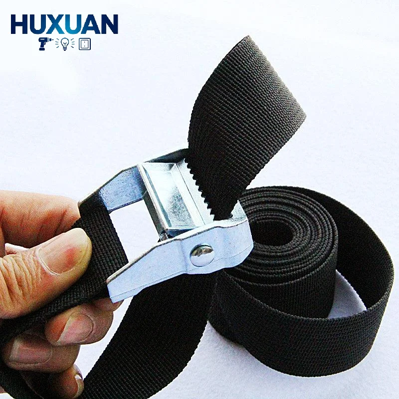 1Pcs Buckle Tie Down Belt Cargo Straps 1/2/3/4/5 Meters For Car Motorcycle Bike Strong Metal Buckle Ratchet Tow Rope For Luggage