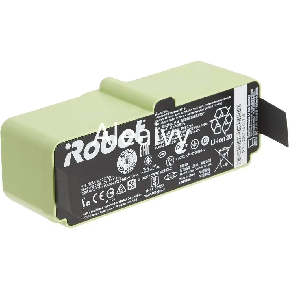 Original For iRobot Roomba 14.4V 5200mAh Battery Roomba 500 600 700 800 Series Vacuum Cleaner iRobot roomba 620 770 780 580 Part