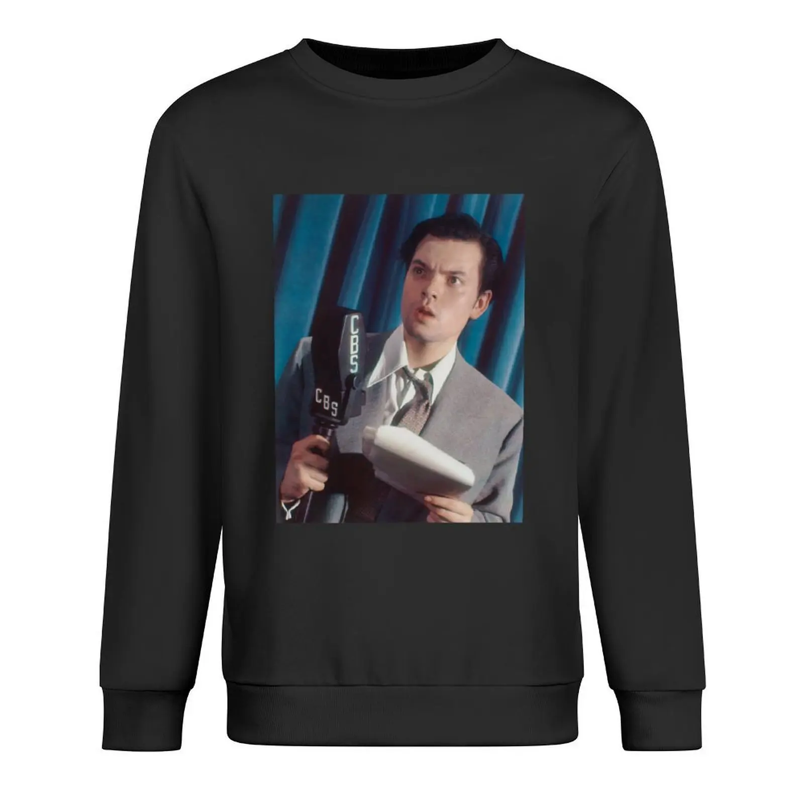 

Orson Welles Portrait Pullover men's winter sweater autumn jacket men fashion men men wear new in hoodies & sweat-shirt