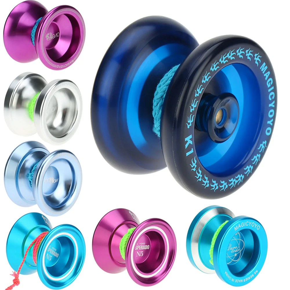 Profissional Magic Yoyo K1 Spin ABS Yoyo 8 Ball KK Rolamento com corda giratória para crianças