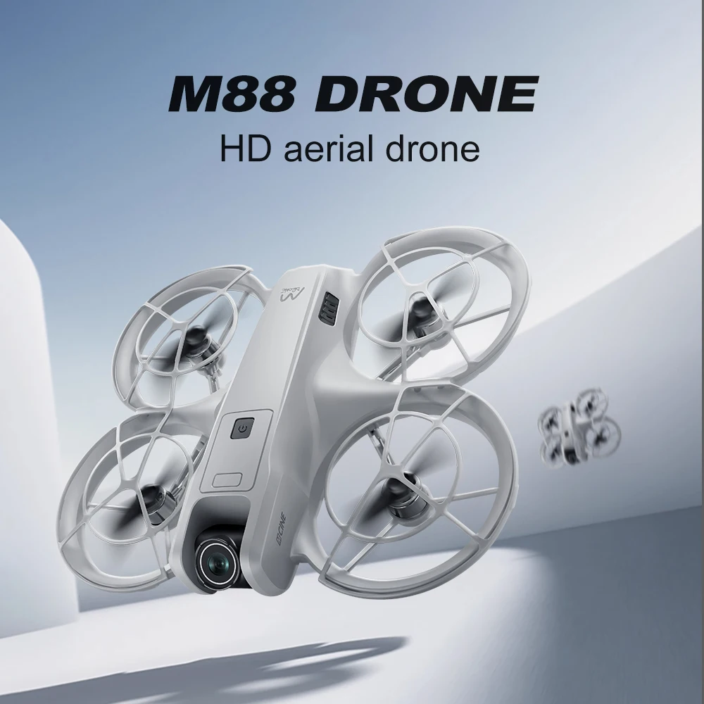2025 Новый мини-дрон M88, 6K, камера, WIFI, FPV, карманный дрон, бесщеточный двигатель, дрон, радиоуправляемый самолет, квадрокоптер, радиоуправляемые игрушки, подарок для мальчика