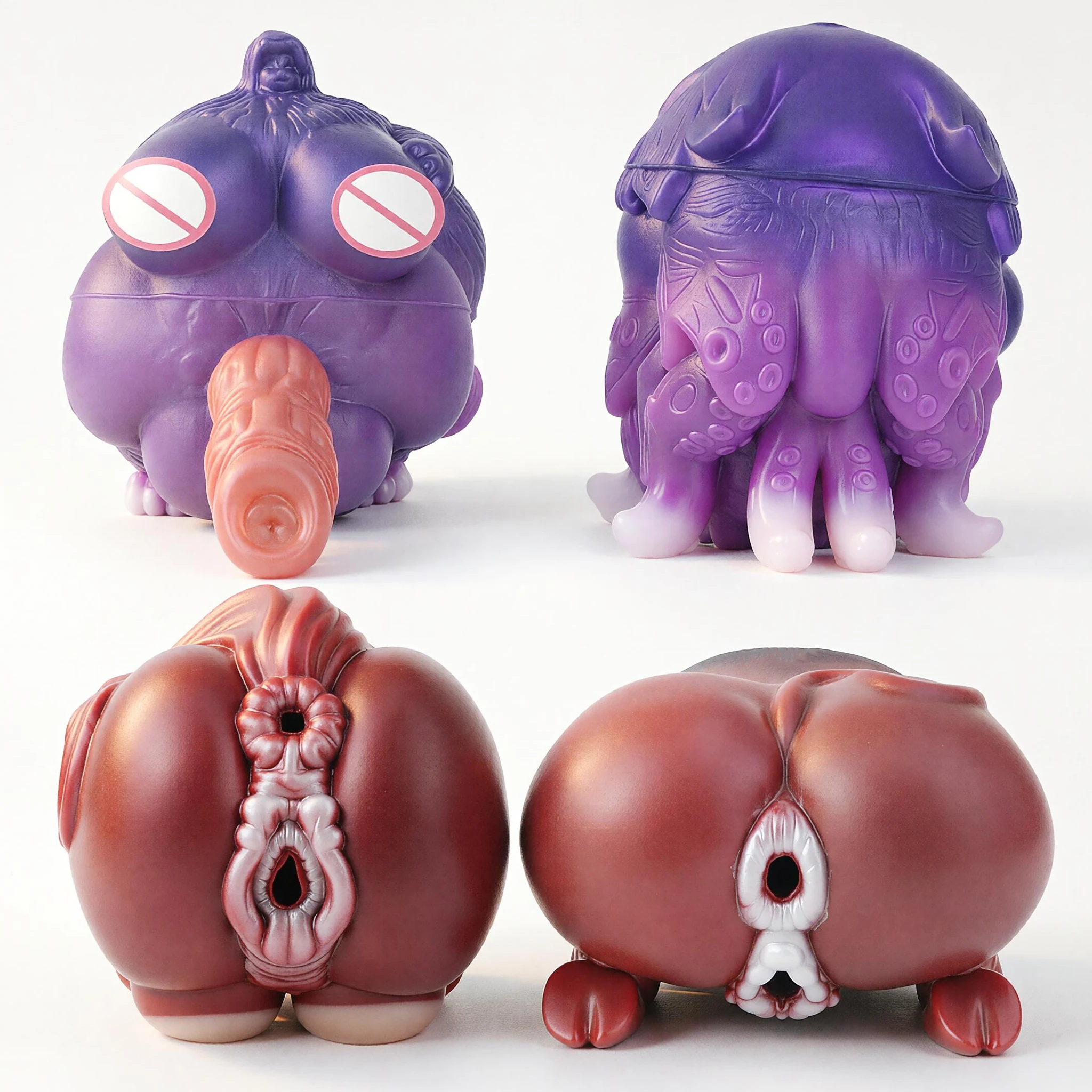 SHAZ Weird Alien Monster Series Silicone Torso Soft Touch Onahole Tight Vagina Hole Novel Fantasy Collection Adult Supplies 18+