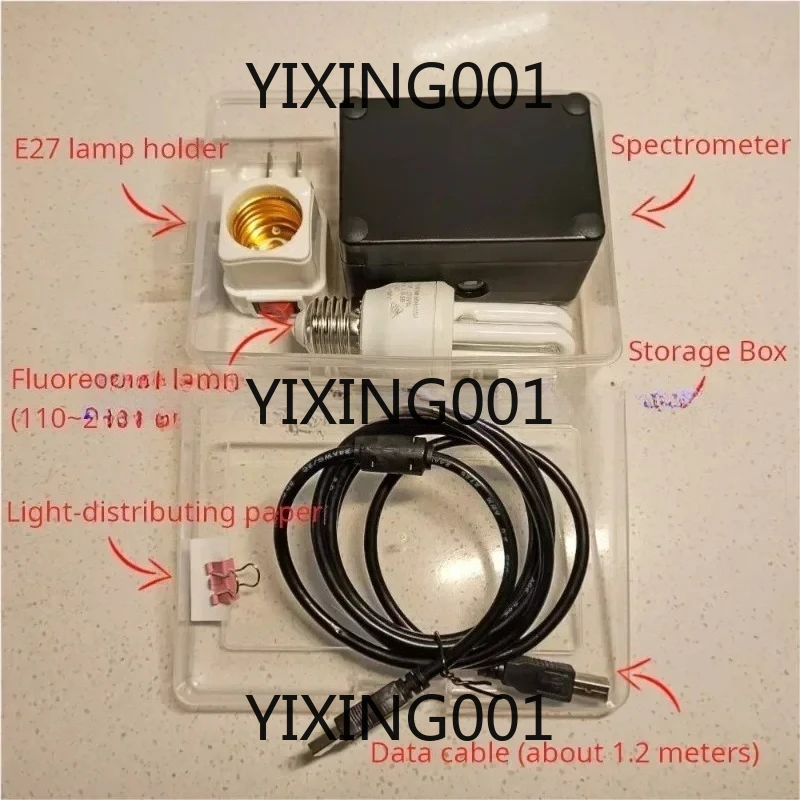 Little Garden DIY Spectrometer - Measure LED & Absorption Spectrum (Based on Theremino)