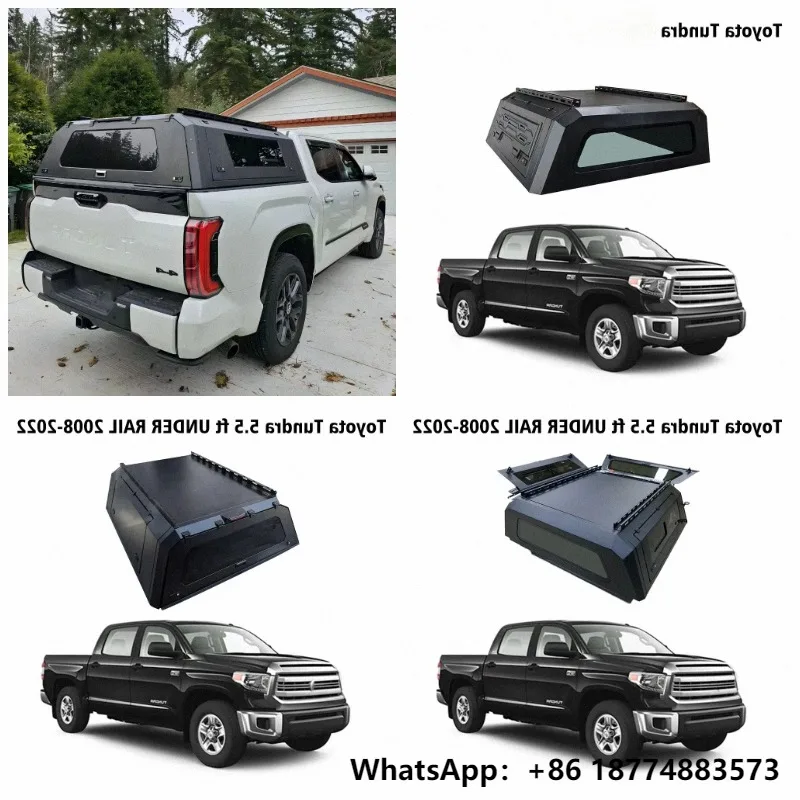 Hardtop Bed Capper for Toyota Tacoma 5.5 6.4 ft Tailored Accessories  4X4 Pickup Canopy  Pickup Truck Topper