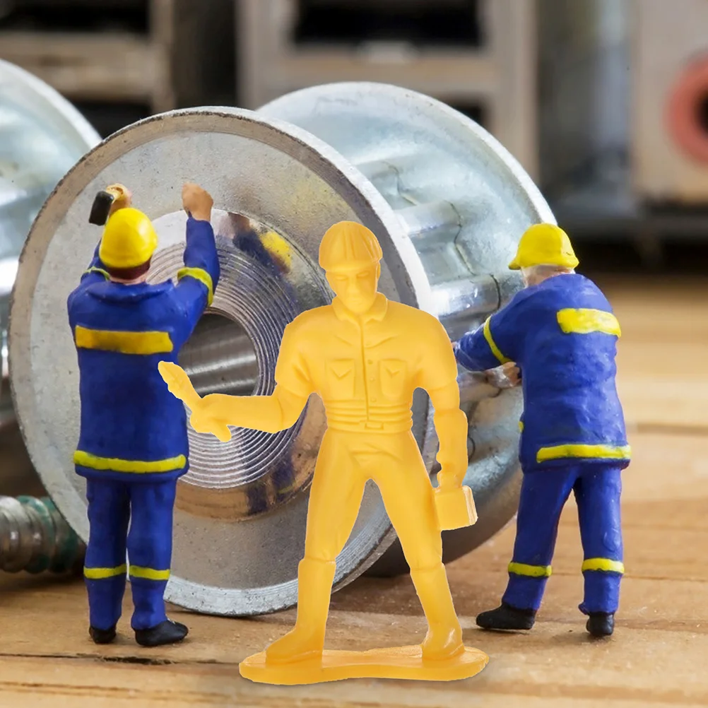 45-teiliges technisches Arbeitermodell, Spielzeugset, Figuren, stehend, Miniatur, praktisch, für Kinder, kognitiv