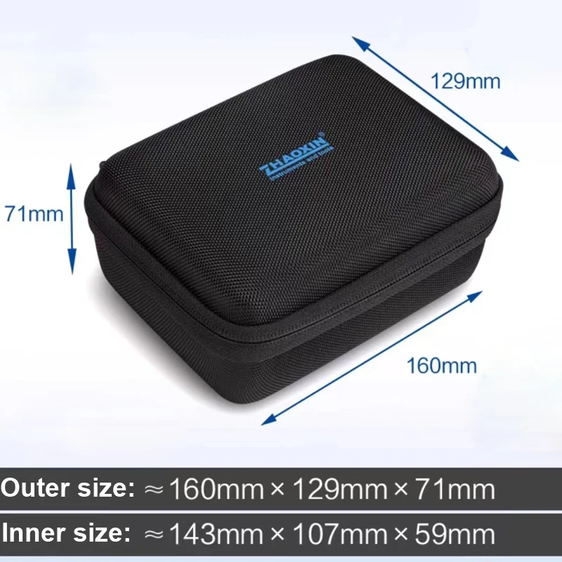 Multimeter Bag Multi-functional Electrical Hardware Tools Bag Test Leads Storage Box Mini Organizer Cases