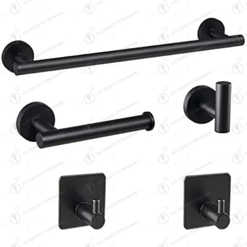 

Stainless Steel Bathroom Accessories Set, Luxury Bathroom Hardware Set