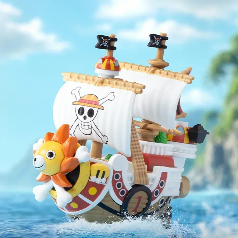 POP MART ONE PIECE the Grand Line Series Vehicles Blind Box Anime Figure Cute Doll Desktop Ornaments Collection Guess Bag Toys image 3