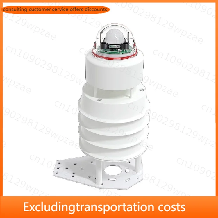 HANZ 7-in-1 Weather Station Wind Speed Direction Temperature Humidity Atmospheric Pressure Light Rainfall