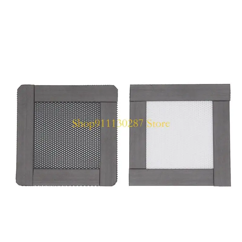 J1HC Stoffilter PC-ventilator Stofdichte hoes 50/12/14/9/8/7/6/5/4cm PVC Mesh Fan Netto