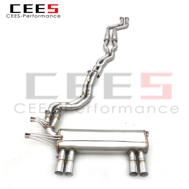 CEES High Performance Titanium Exhaust Muffler For BMW M3 E46 2004-2006 Valvetronic Catback Exhaust System