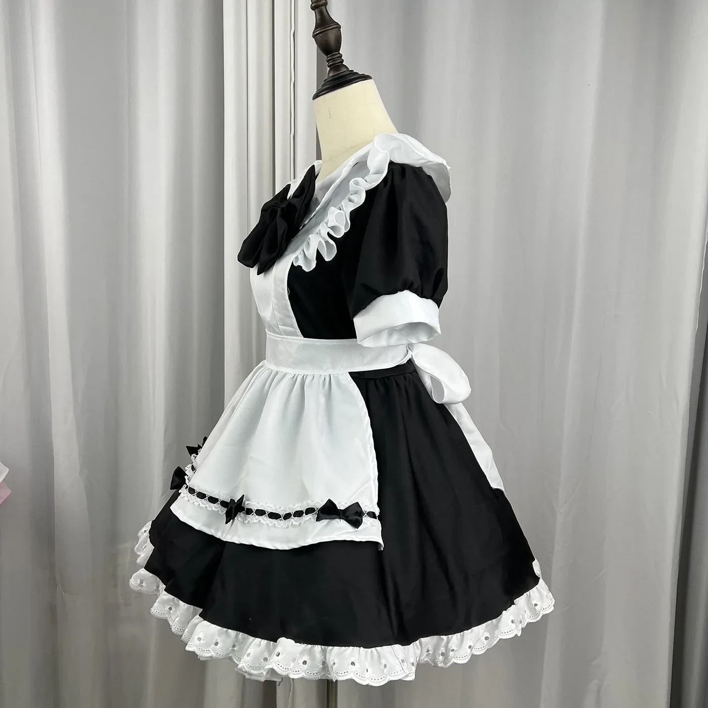 Vestido de sirvienta de Anime japonés para mujer, dulce Cosplay