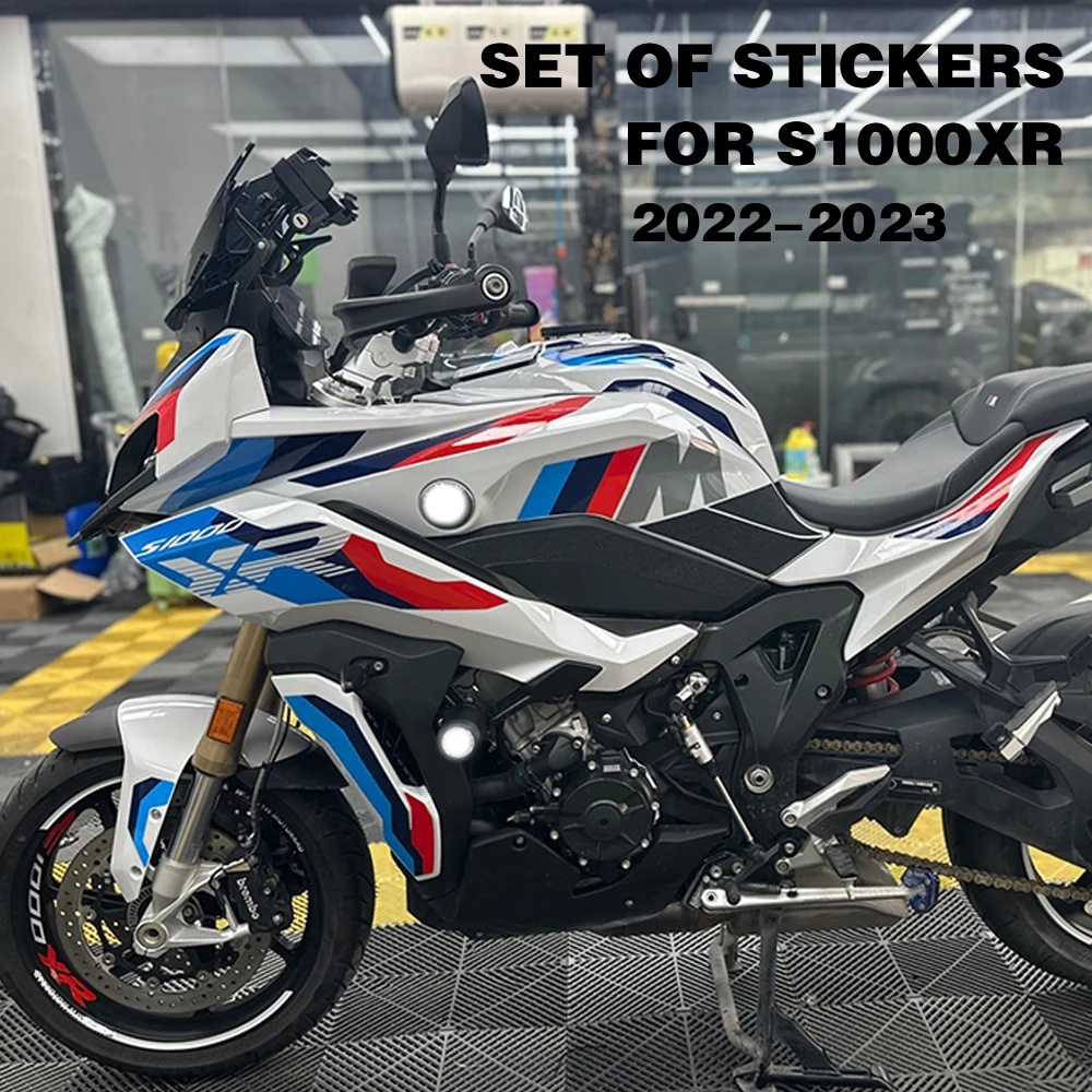 S1000XR FOR BMW S1000XR Vehicle Sticker Set S 1000 XR M1000XR 2022 2023 S1000xr Retrofit Decal Sticker M1000XR