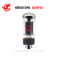 Shuguang Electron Tube 6L6WGC Carbonized Black Plate Upgrade Replace 6L6/5881/6P3P/350C/KT66 Matched