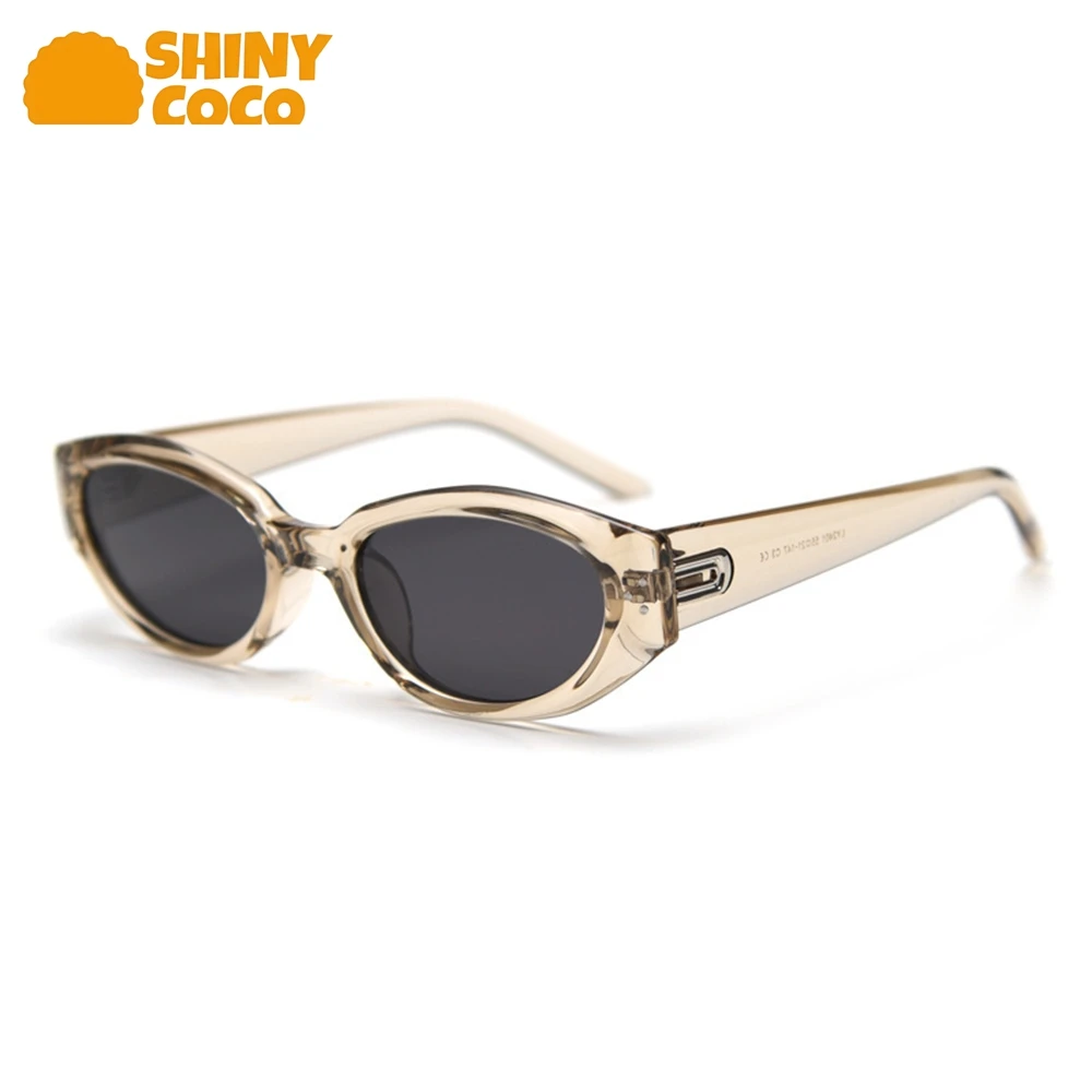 

ShinyCoCo Luxury Brand New Light Polarized Sunglasses Trendy Street Style Black Retro Sunglasses