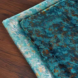 Weaving Brocade Jacquard Fabric Dazzling Starry River Oil Painting Texture Cheongsam Vest DIY Decorative fabric for sewing
