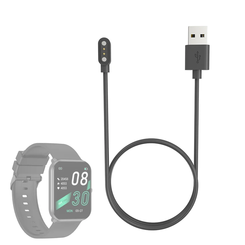 Smartwatch Dock Charger Adapter USB Charging Cable Cord for IMILAB W01 Sport Smart Watch Power Charge Wire Accessories