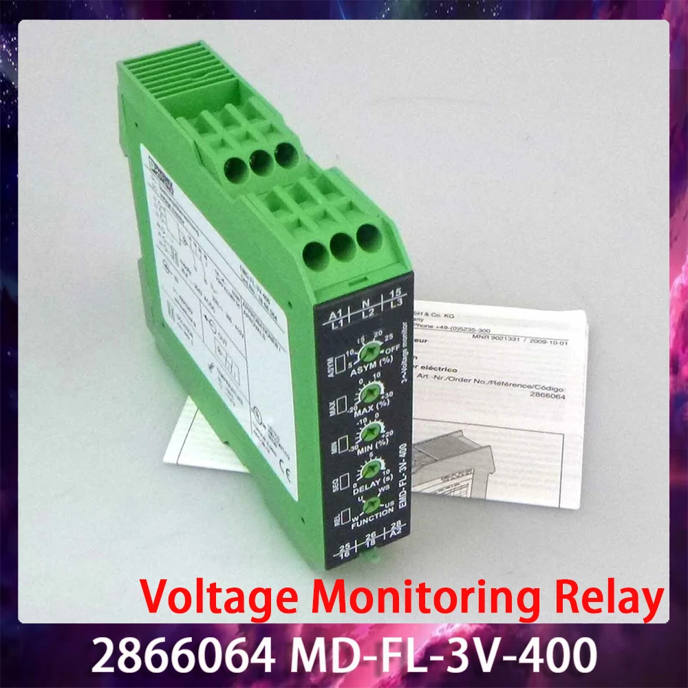 

New 2866064 MD-FL-3V-400 Voltage Monitoring Relay Fast Ship Works Perfectly High Quality