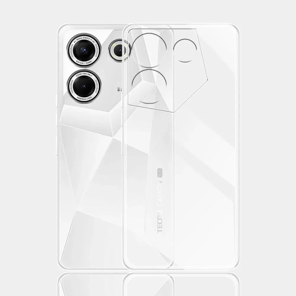 For Tecno Camon 20 Pro 5G Case Clear Soft Silicone TPU Phone Case Cover For Tecno Camon 20 Coque For Tecno Camon 20 Pro Fundas