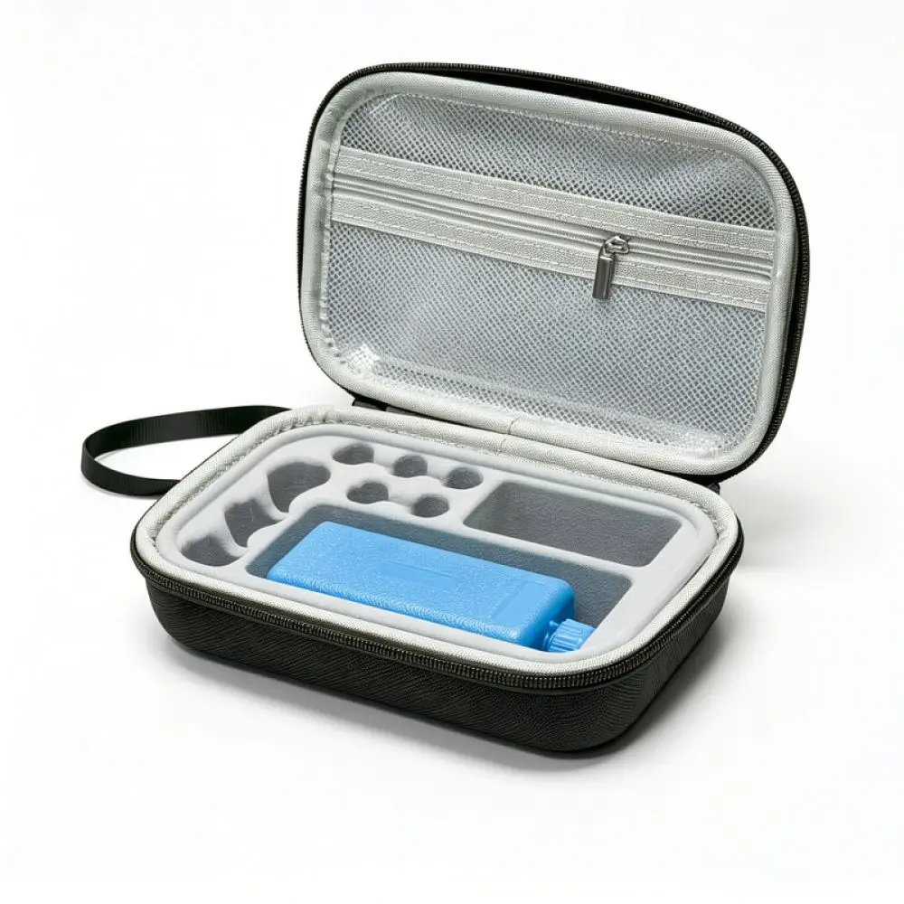 Insulated Diabetic Cooling Bag Portable Travel Case Organizer For Insulin Pens With Efficient Cooling Packs
