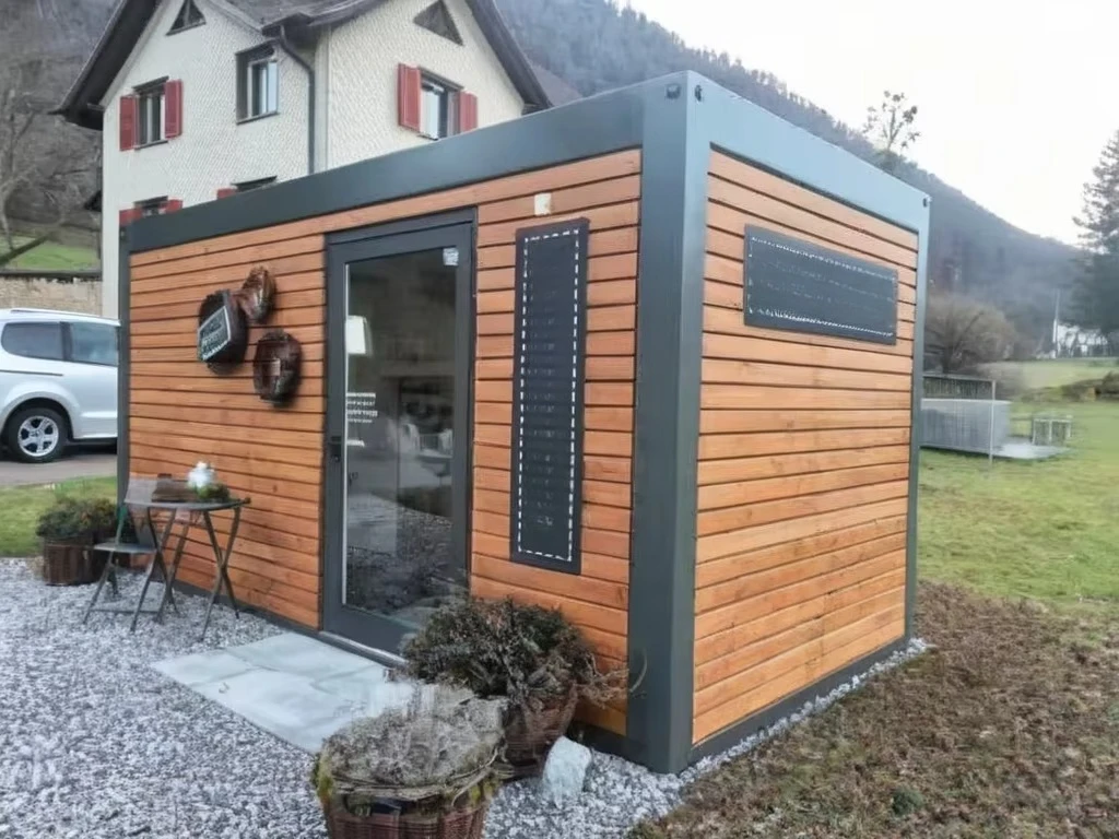 Detachable Modern Prefab Modular Container Pods Tiny Home Portable Outdoor Garden Cabin Kit Houses Ready to Ship