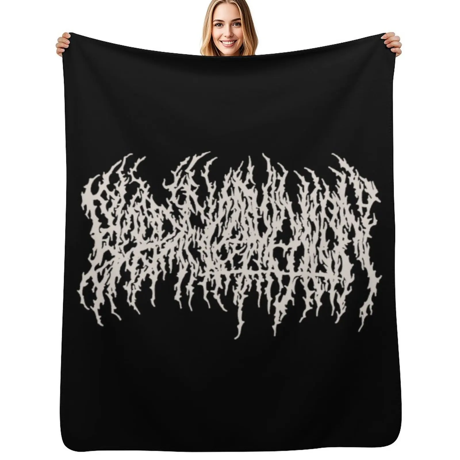 

blood incantation Throw Blanket Tourist Stuffeds Luxury Thicken bed plaid Blankets