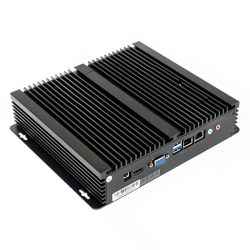Convenient Maintenance Fanless Mini PC Core I3 10110U DDR4L SODIMM Dual LAN Barebone System for Industrial Use AU US CN plugs