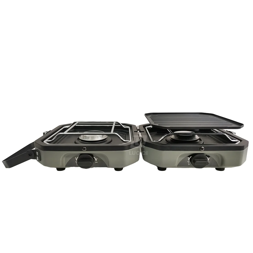 

GlowMarFactory Multi-function Built-in Ovens Portable Folding Gas Stove Camping Quickly Heating Open Outdoor Travel Gas Stove