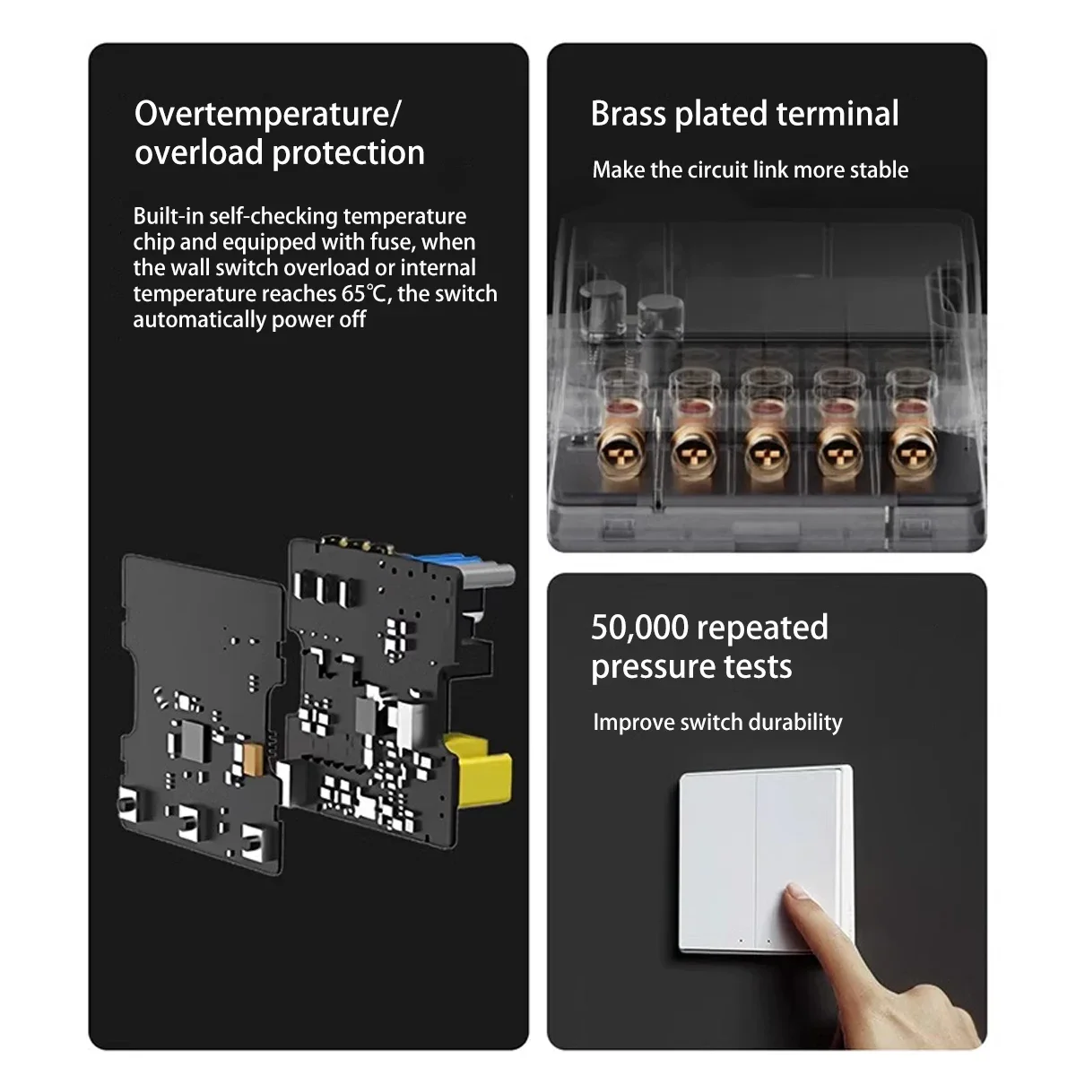 아카라 스마트 벽 스위치 D1 지그비 리모컨 조명 버튼 중성선/무중성선 타이머 스위치 (미지아 홈킷용)