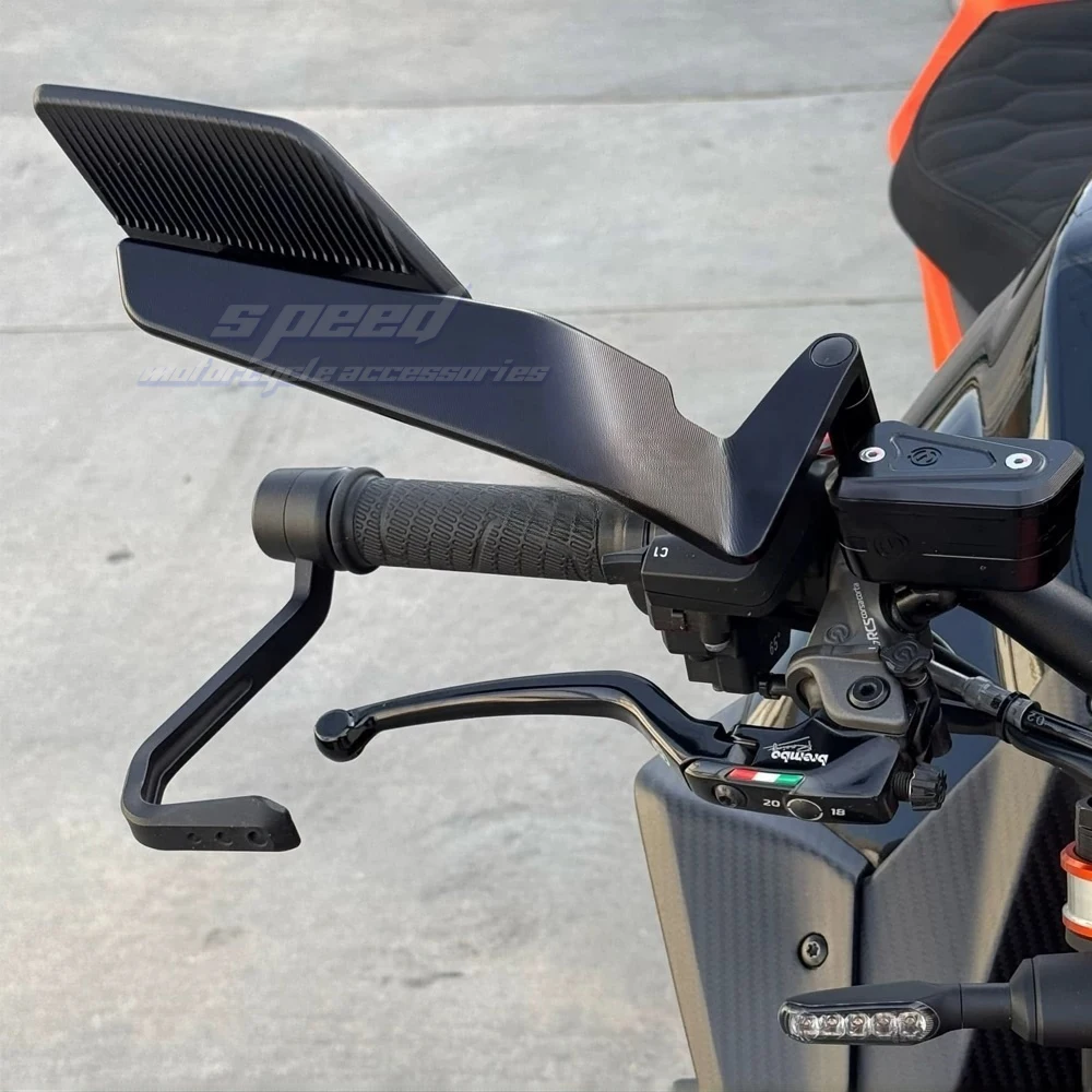 For Honda CB650F CB650R CB750 CB1000R CB1100 CB1300 CB150R Universal Motorcycle Mirror Wind Wing Side Rearview Reversing Mirror