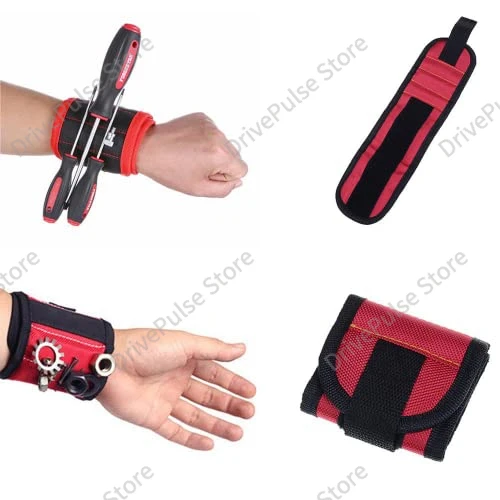 Professional Magnetic Wristband - Heavy Duty Workshop Tool， Unique Wrist Support Design Cool Handy Gadget Gifts