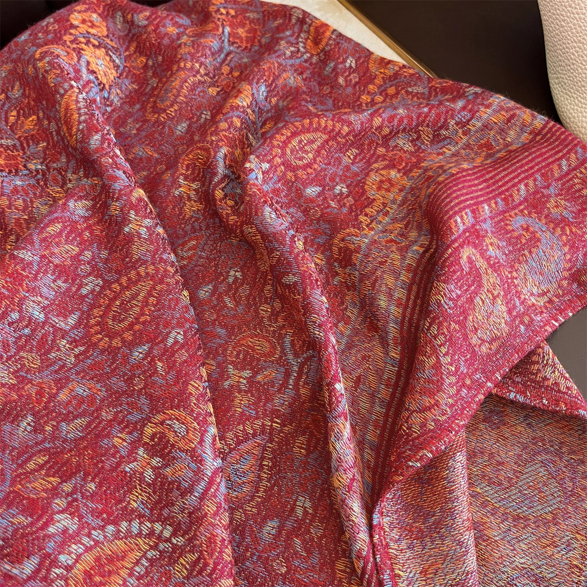 Luxus Winter Schal Frauen Kaschmir Warme Pashmina Marke Foulard Weibliche Schals Wraps Dicke Weiche Bufanda Poncho Schals Stola 2025 – Detail 4