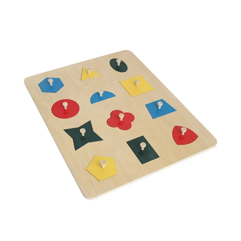 

Rehabilitation Training Equipment Hand-Eye Coordination Cognitive Training Occupational Therapy Wooden Animal Geometric Plate