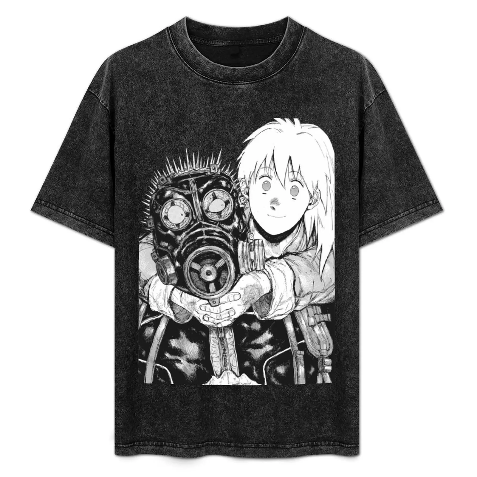 

Dorohedoro Nikaido and Caiman not so tender embrace T-Shirt quick drying graphic shirts oversized t shirts for men graphic