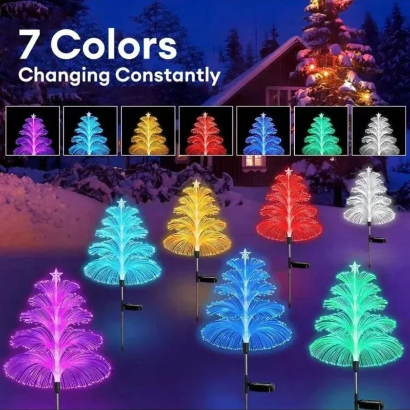 LED Solar Jellyfish Garden Lights Outdoor Waterproof Yard Balcony Pathway Lawn Wedding Party Decoration Solar Power Flowers Lamp