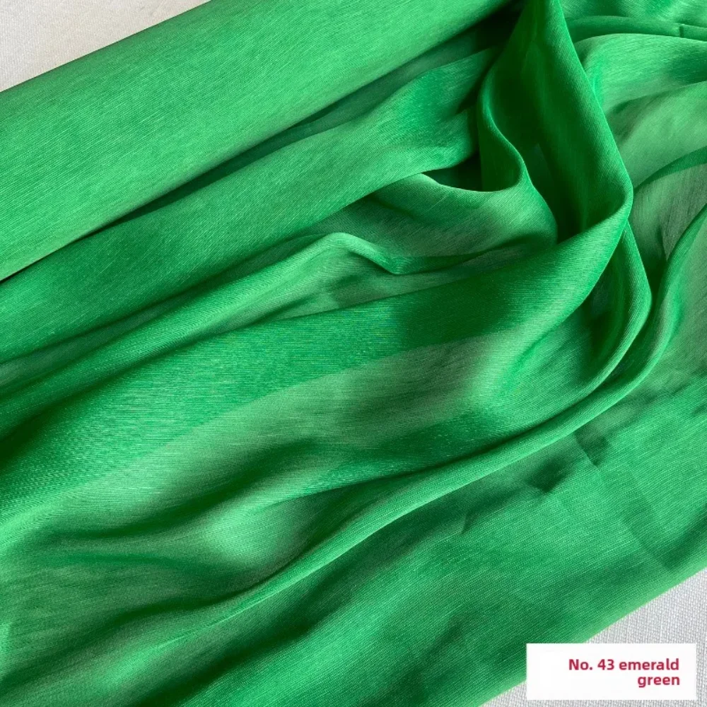 

Natural Organic Silk Linen Fabric for Fashion Clothing Dresses Apparel Diy Sewing Fabrics By The Meter Cloth Material
