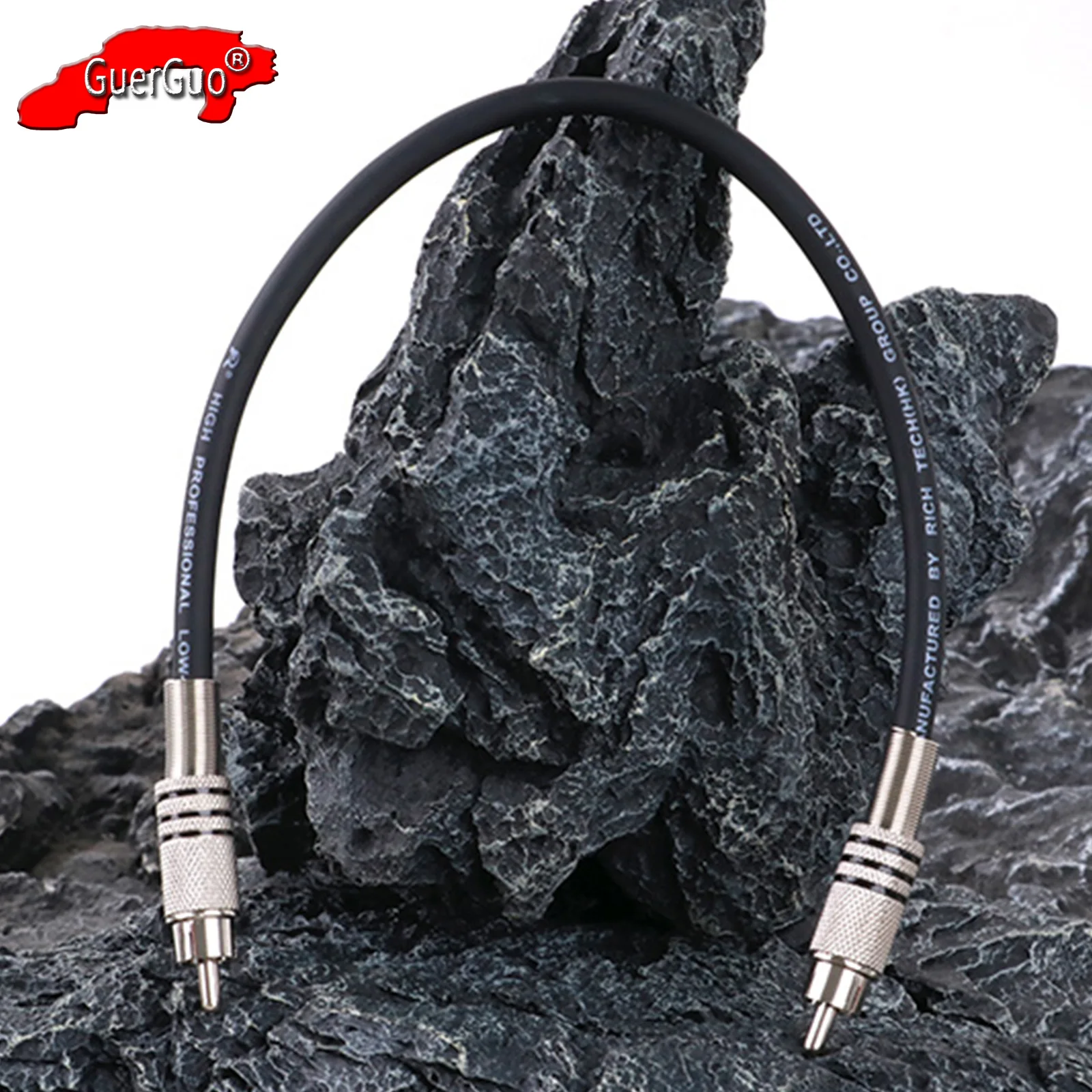 

RCA Male to RCA Male Stereo Audio Extension Cable Interconnect Cord for Home Theater,HDTV,Amplifiers,Hi-Fi Systems,Speakers