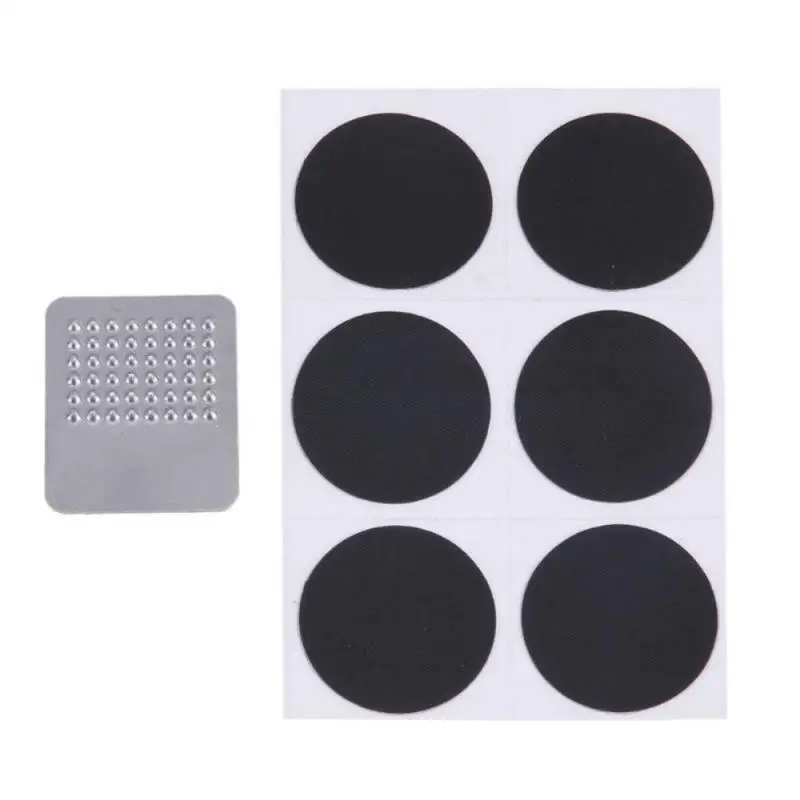 طقم رقعة مطاطية لإصلاح الإطارات المسطحة ، رافعة غراء ، رقعة باردة ، مانع تسرب ، أنبوب داخلي للدراجة ، دراجة MTB ، 1-10