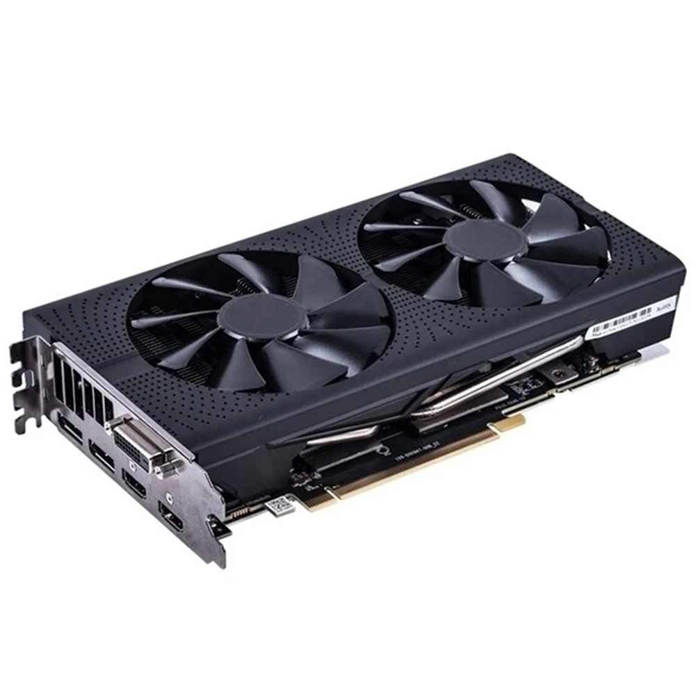 Graphics Card RX 580 8GB Memory Card GDDR5 Gaming Card PCI-E 3.0 0x16 Graphics Video Card 256Bit AMD Gaming Card for Computer